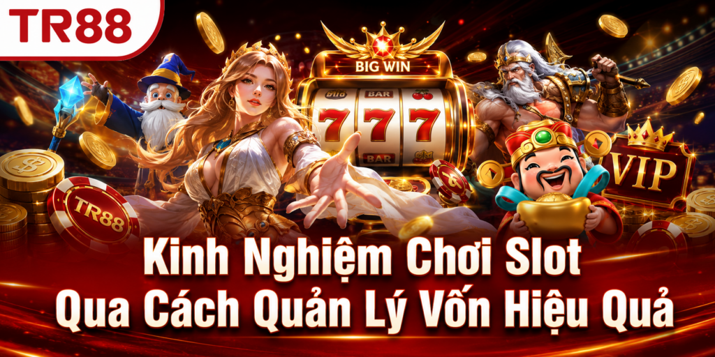 Điểm qua kinh nghiệm chơi Slot thông qua việc quản lý vốn