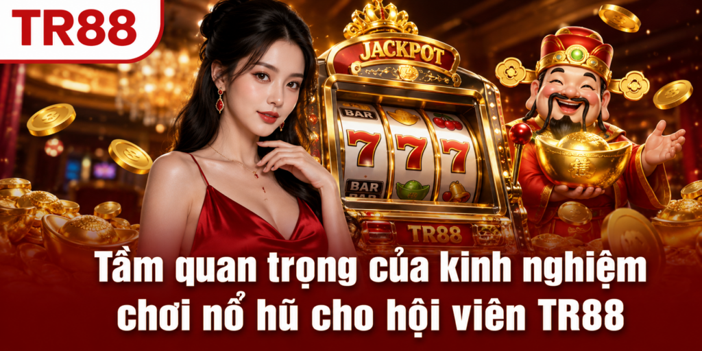 Tầm quan trọng của kinh nghiệm chơi nổ hũ cho hội viên TR88