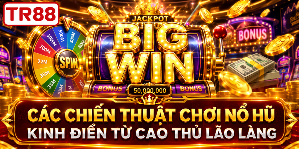 Các chiến thuật chơi nổ hũ kinh điển từ cao thủ lão làng