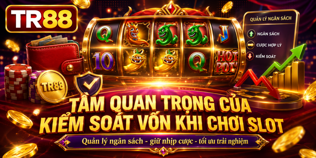Cách Quản Lý Vốn Khi Chơi Nổ Hũ Hiệu Quả Nhất 2026 2 Kiểm soát vốn UU88