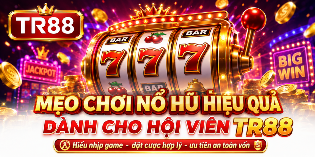 Bí Quyết Chơi Nổ Hũ Đỉnh Cao Giúp Bạn Đổi Đời Tại TR88 3 Mẹo chơi nổ hũ TR88