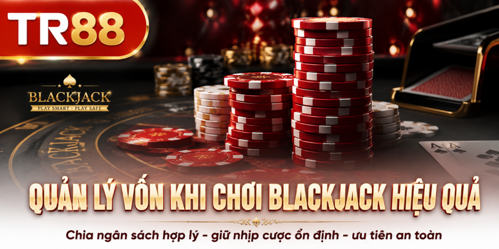Chiến Thuật Chơi Blackjack - Bí Quyết Đỉnh Cao Từ Cao Thủ 3 quản lý vốn chơi TR88