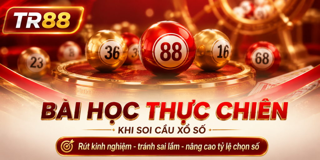 Cách Soi Cầu Xổ Số - Bí Quyết Tăng Cơ Hội Thắng Lớn Ở TR88 3 Thực chiến soi cầu TR88