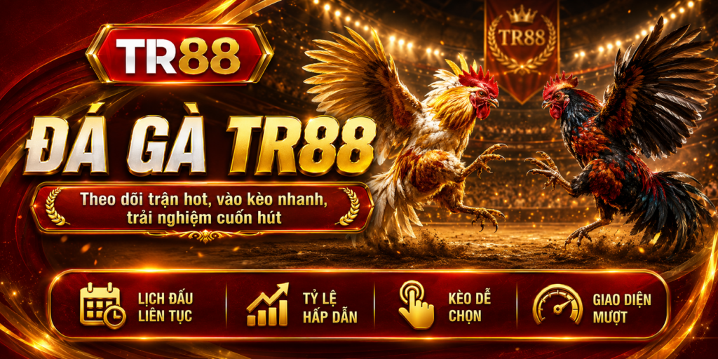 Chiến Thuật Chơi Đá Gà – TR88 Tiết Lộ Bí Quyết Đỉnh Cao 2 Đá gà TR88