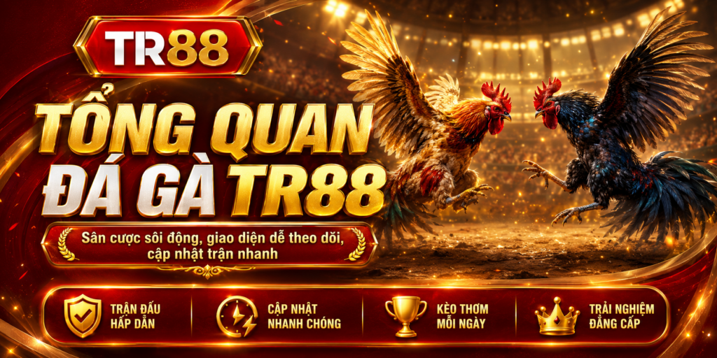 Chiến Thuật Chơi Đá Gà – TR88 Tiết Lộ Bí Quyết Đỉnh Cao 3 Tổng quan đá gà TR88